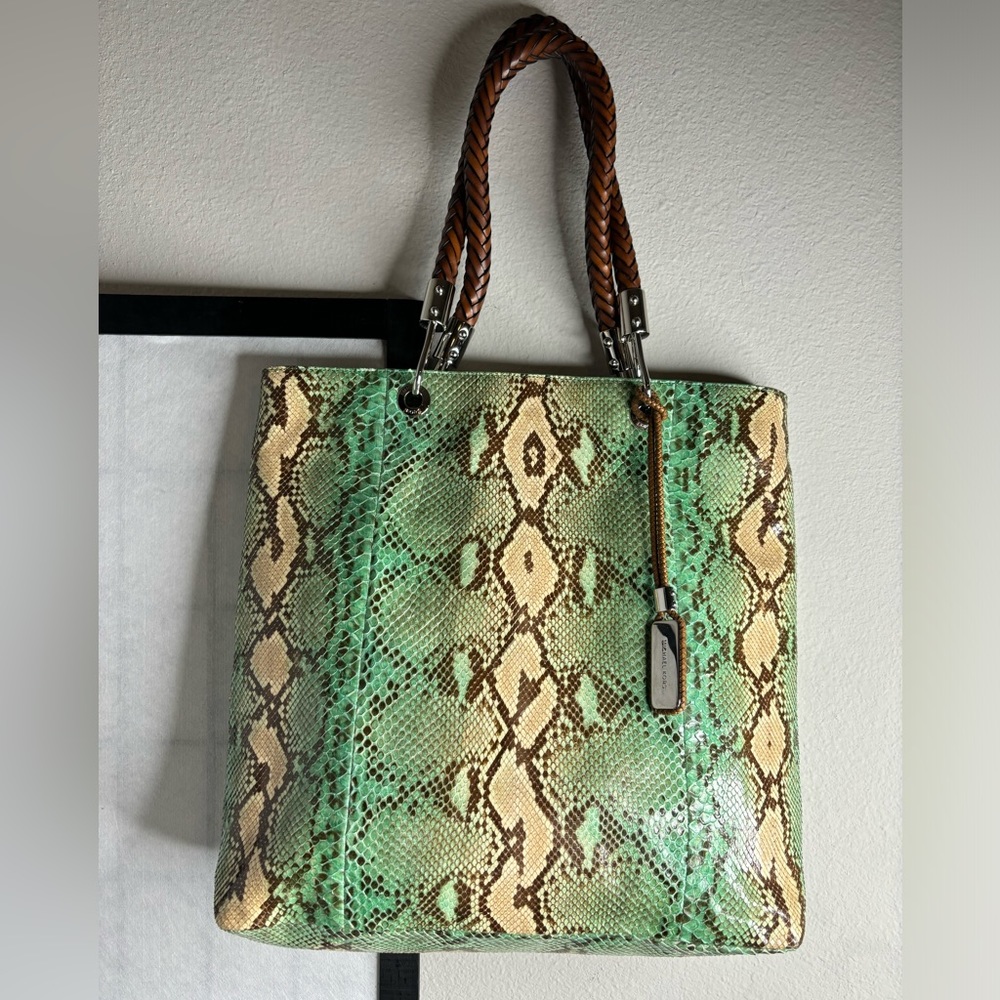 Michael Kors Collection Italy Large Skorpios Genu… - image 3